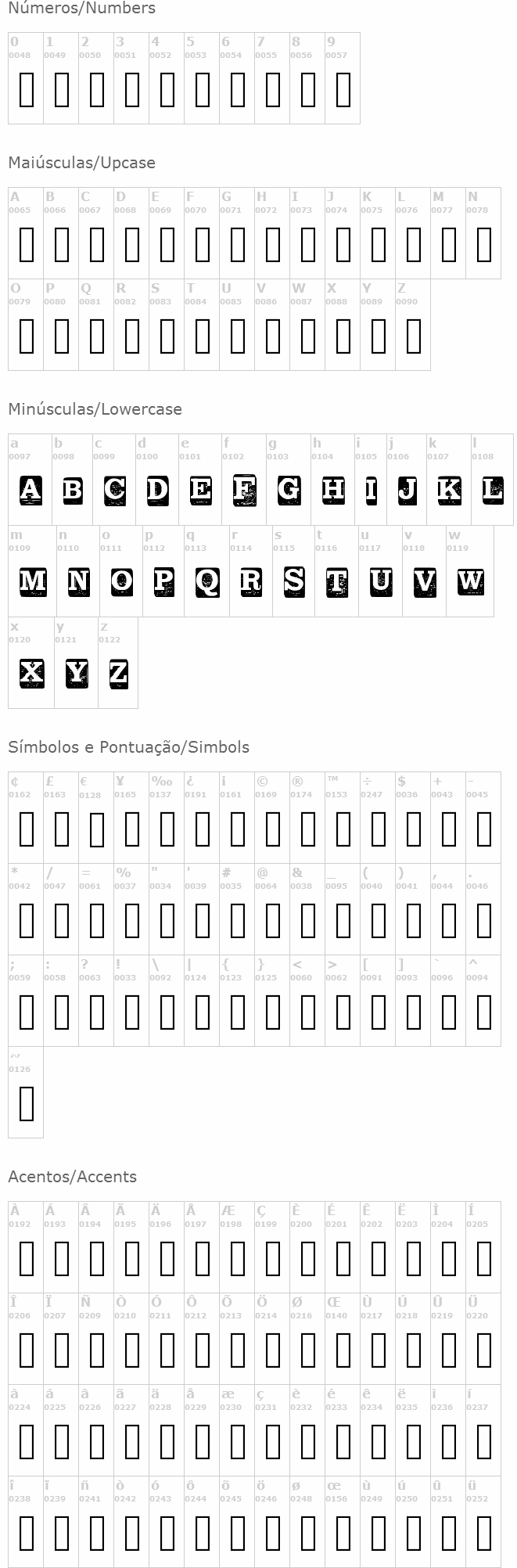Block Letters