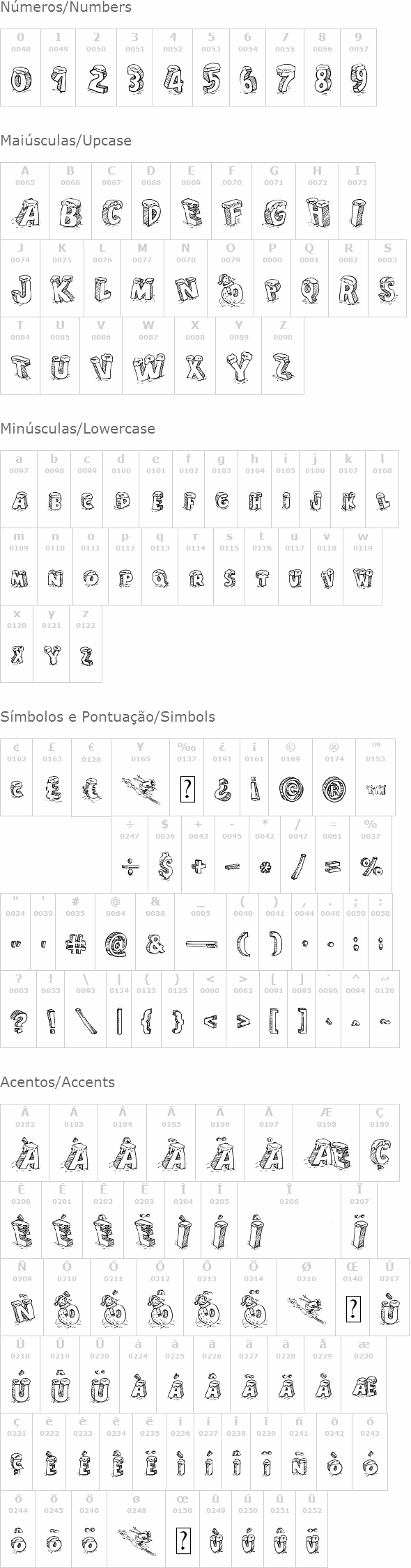 Cartoon Blocks Christmas