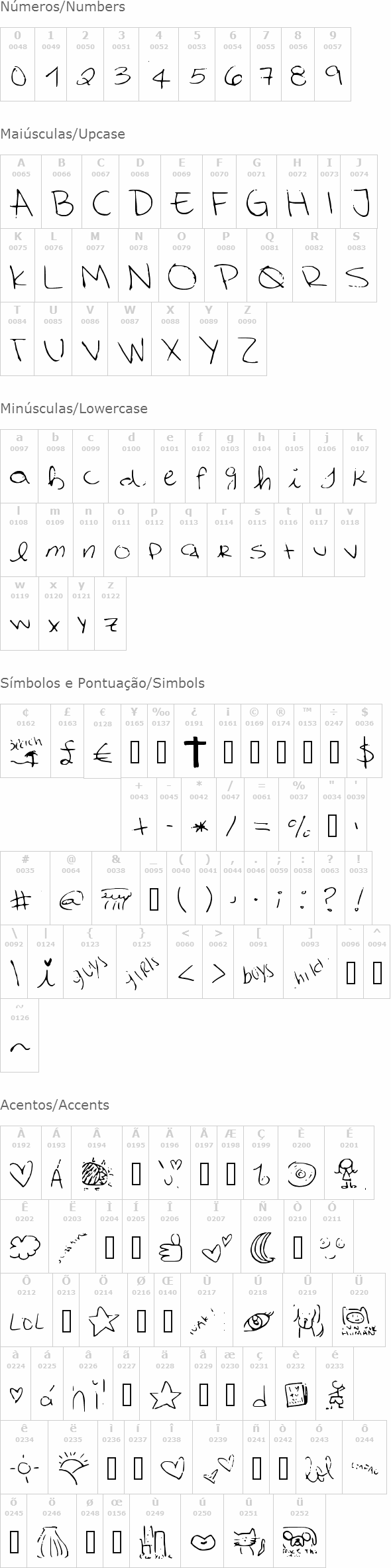 CuteTumblrFont