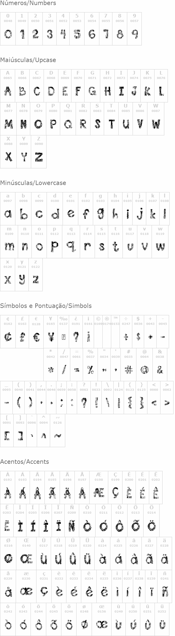 DJB This Font is Worn