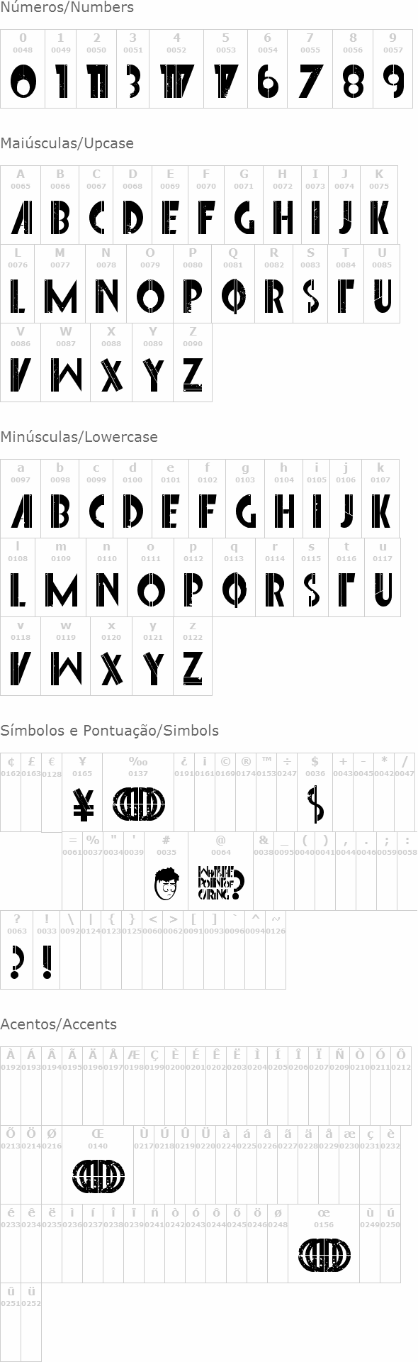 Font Interrupted