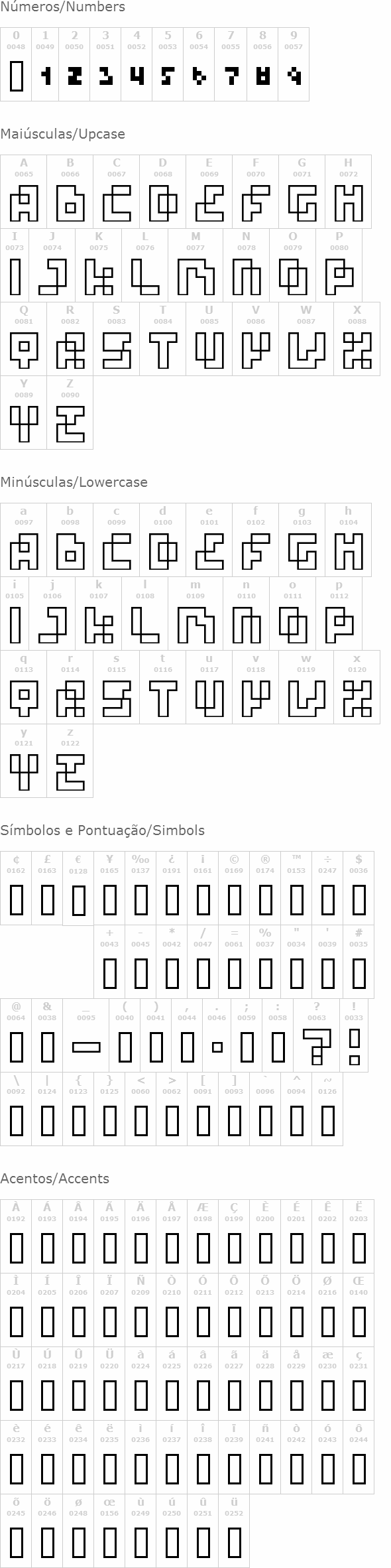 Four Pixel Caps