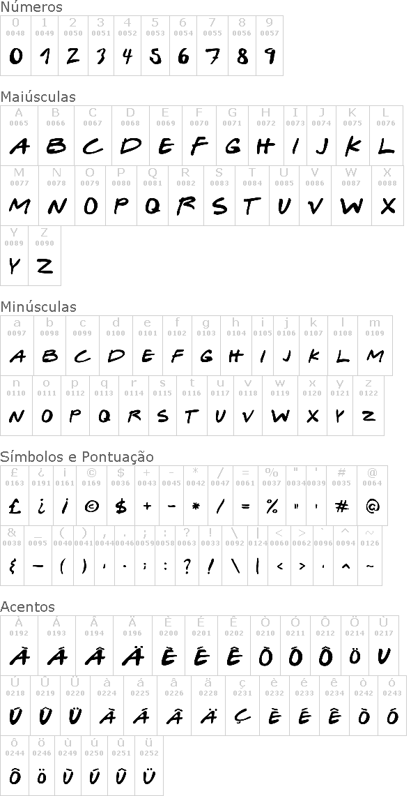 Gabriel Weiss' Friends Font