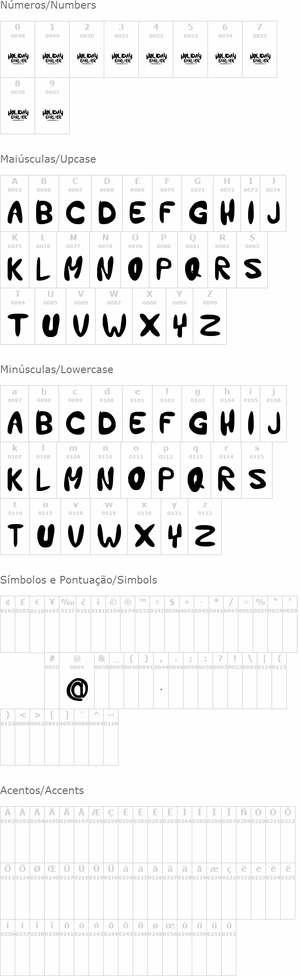 Holiday Earlier