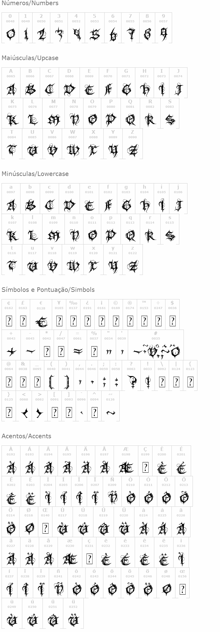 MB Gothic Spell