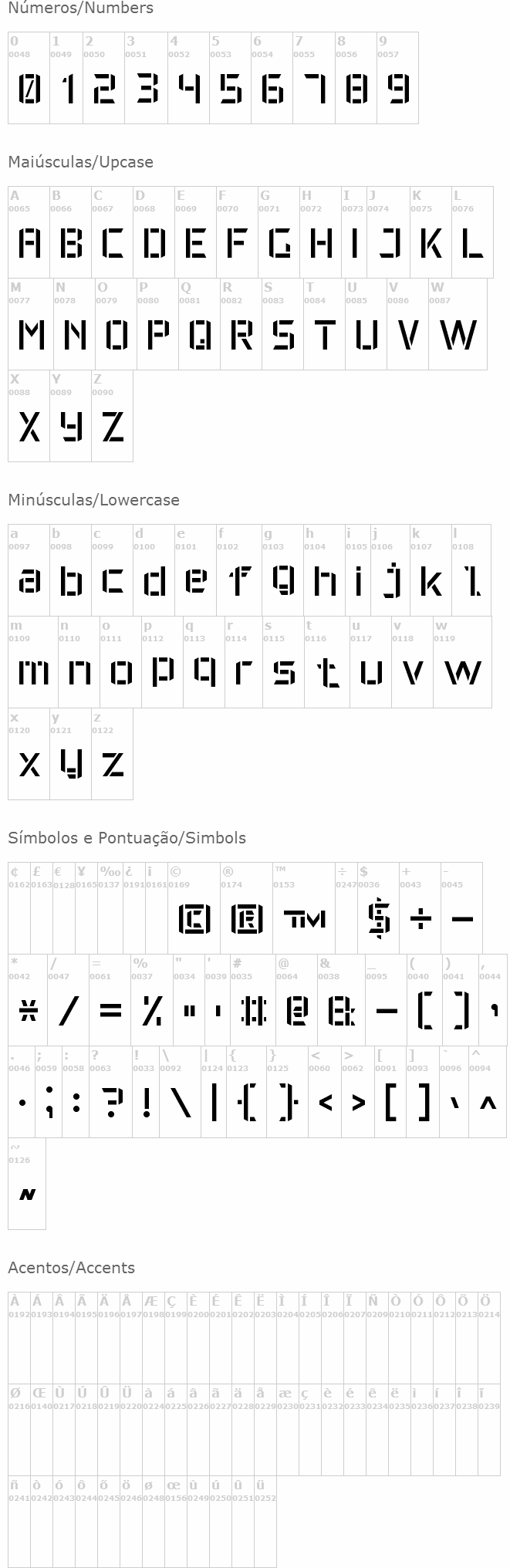 Military Font 7