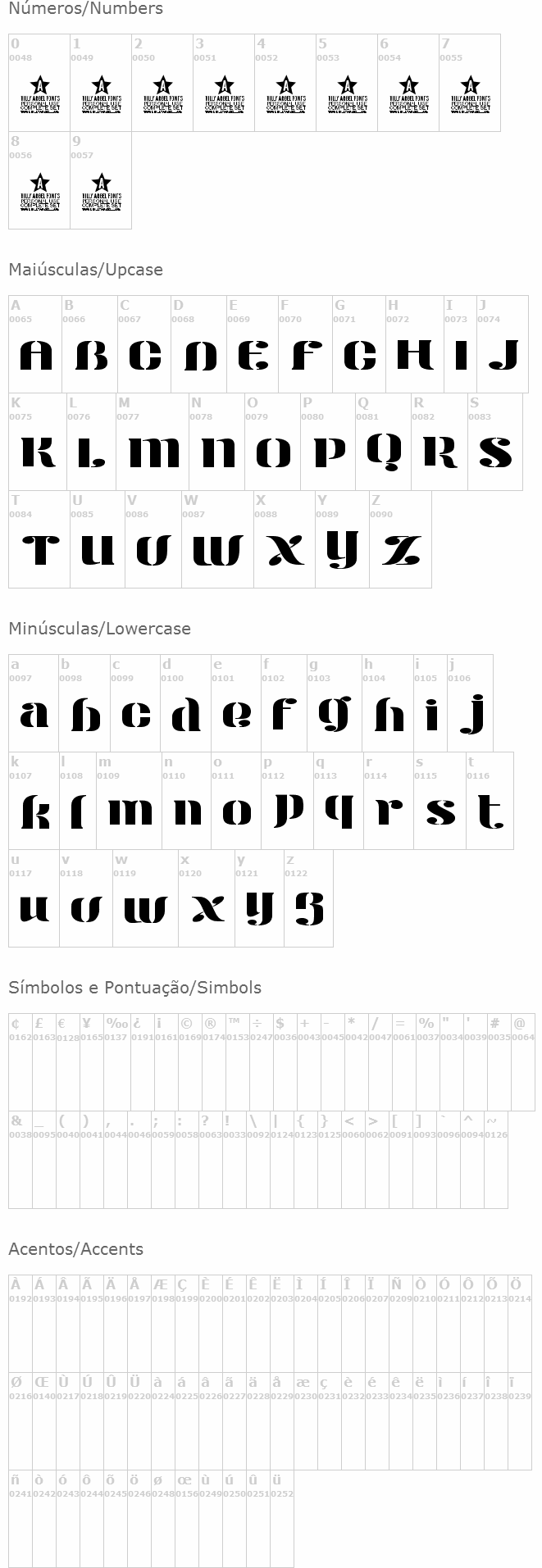 Modern Stencil