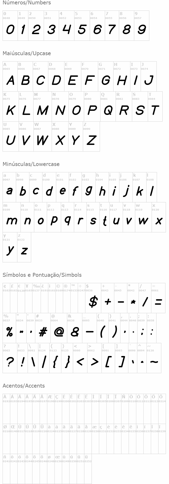 My font