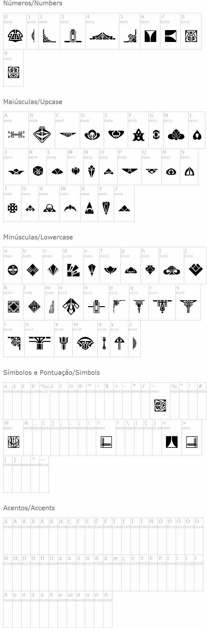 Novo Deco Ornaments