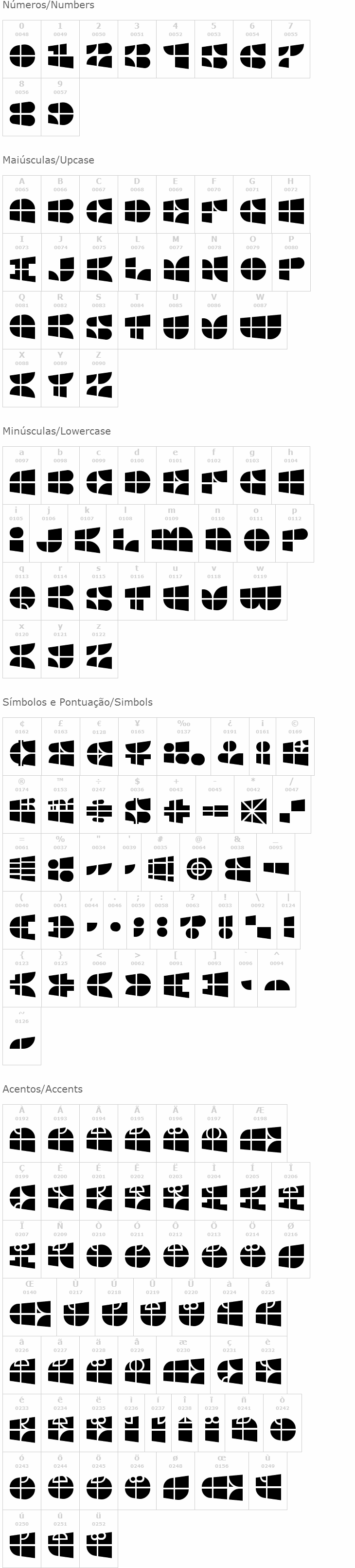 Windows Icon Font